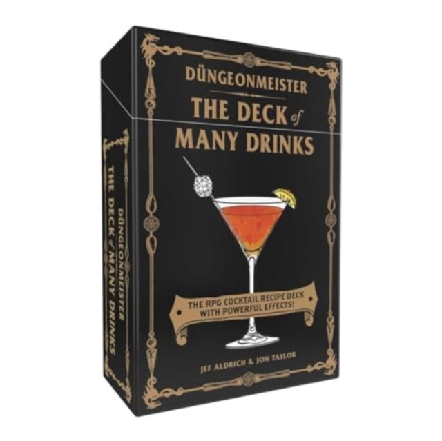 Dungeonmeister: The Deck of Many Drinks The Rpg Cocktail Recipe Deck With Powerful Effects!