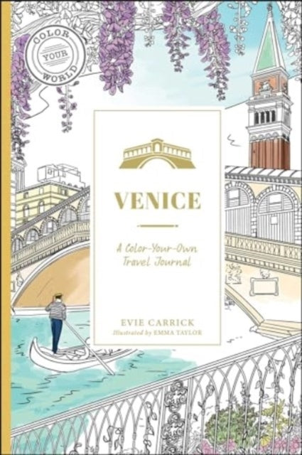 Venice A Color-Your-Own Travel Journal