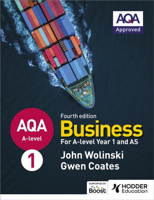 Aqa A-Level Business Year 1 and As Fourth Edition Wolinski and Coates