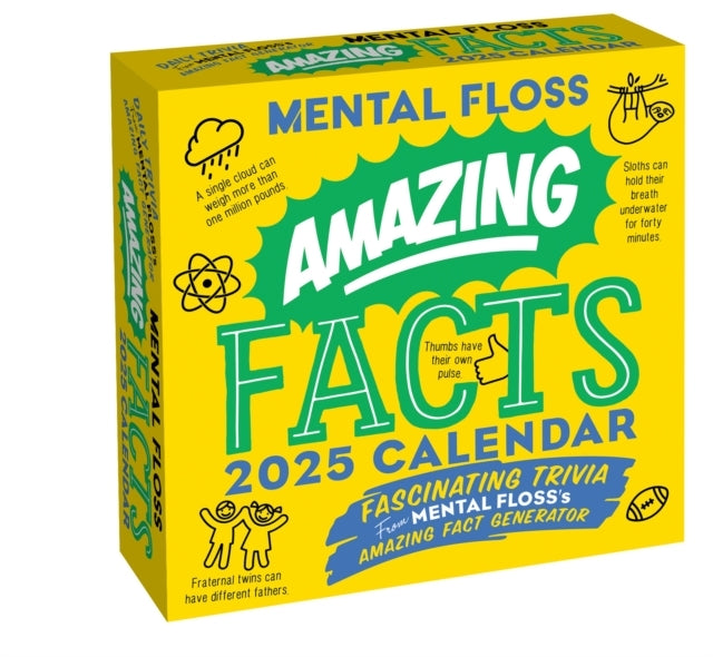 Amazing Facts From Mental Floss 2025 Day-To-Day Calendar