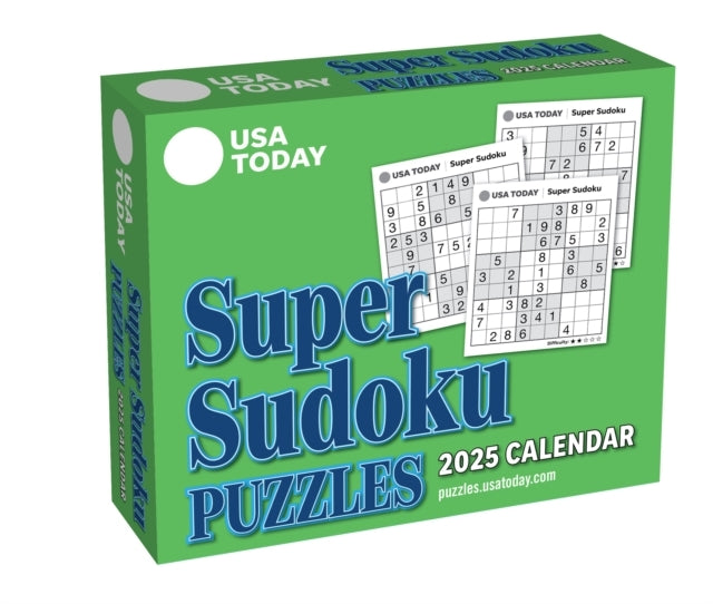 Usa Today Super Sudoku 2025 Day-To-Day Calendar
