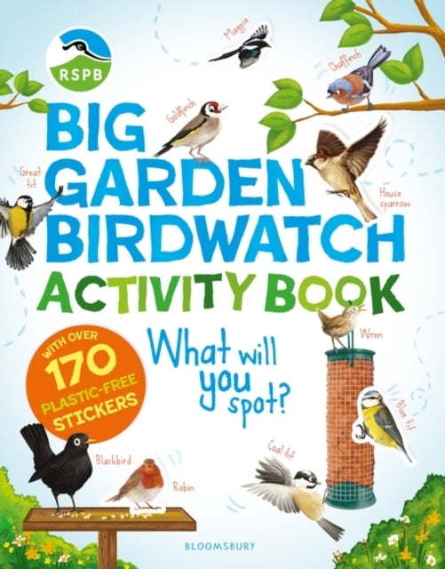 Rspb Big Garden Birdwatch Activity Book The Essential Birdwatching Activity Book With 170+ Stickers!