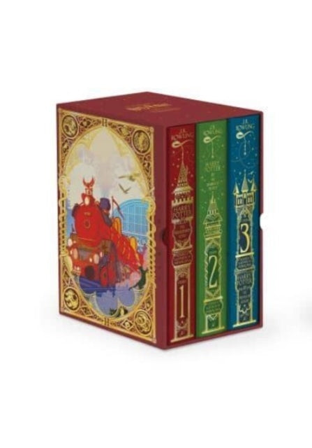 Harry Potter 1-3 Box Set Minalima Edition