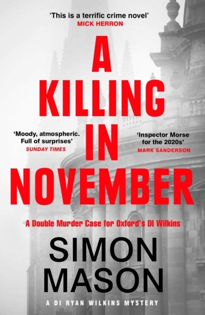 A Killing In November A Razor-Sharp Oxford Mystery