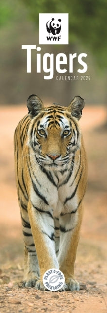 Wwf Tigers Slim Calendar 2025