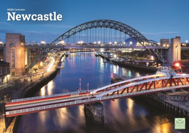 Newcastle A4 Calendar 2025