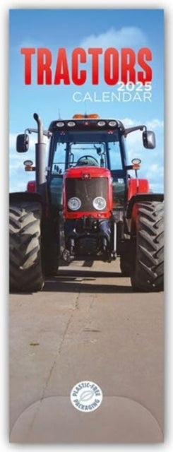 Tractors Slim Calendar 2025