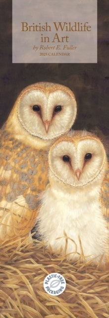 British Wildlife In Art By Robert Fuller Slim Calendar 2025