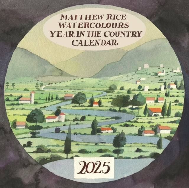 Matthew Rice, A Year In The Country Square Wall Calendar 2025