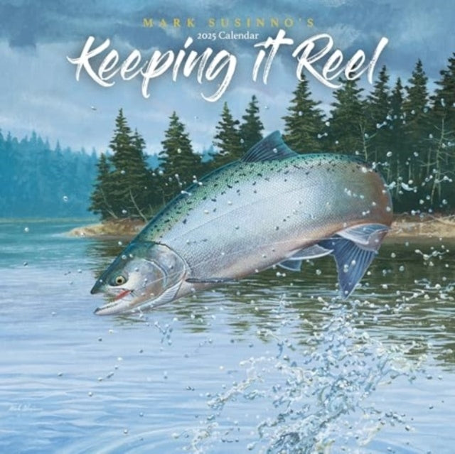 Keeping It Reel, Mark Susinno Square Wall, Sunday Start Calendar 2025