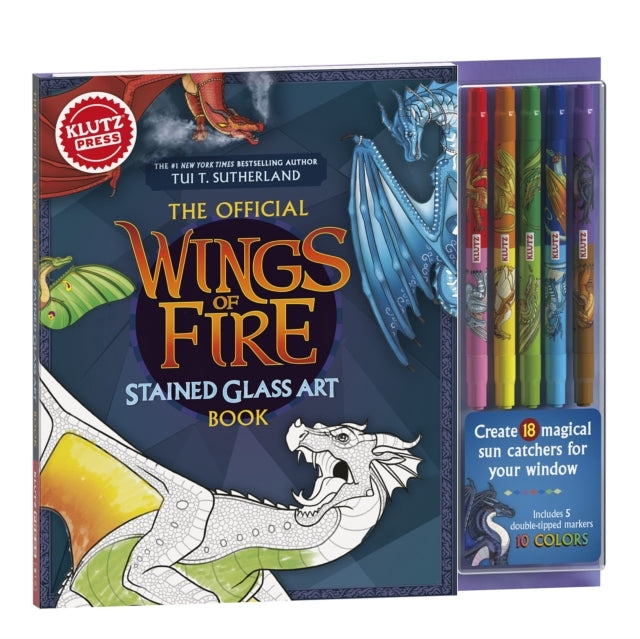 WINGS OF FIRE STAINED GLASS ART BOOK