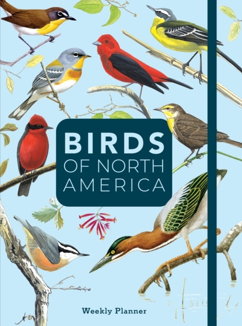 Birds of North America Undated Weekly and Monthly Planner