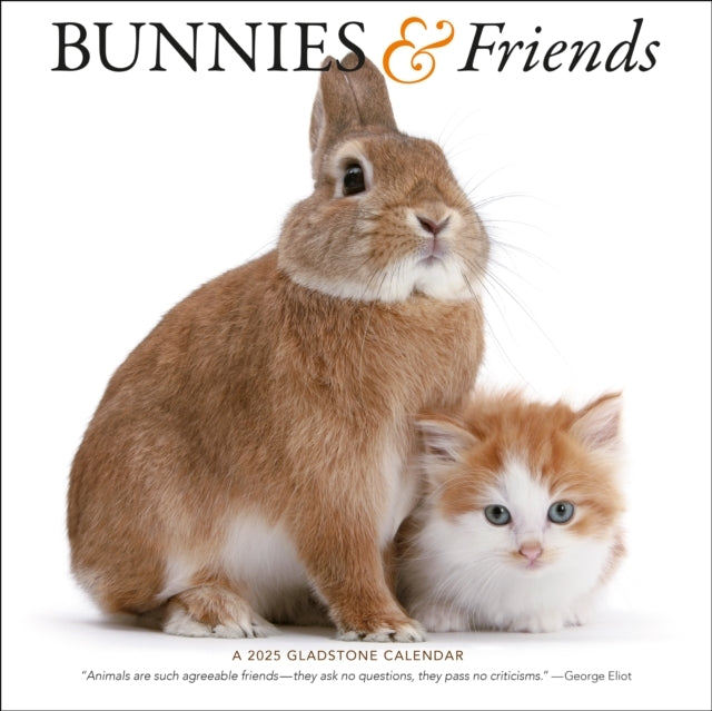 Bunnies & Friends Square Wall Calendar 2025