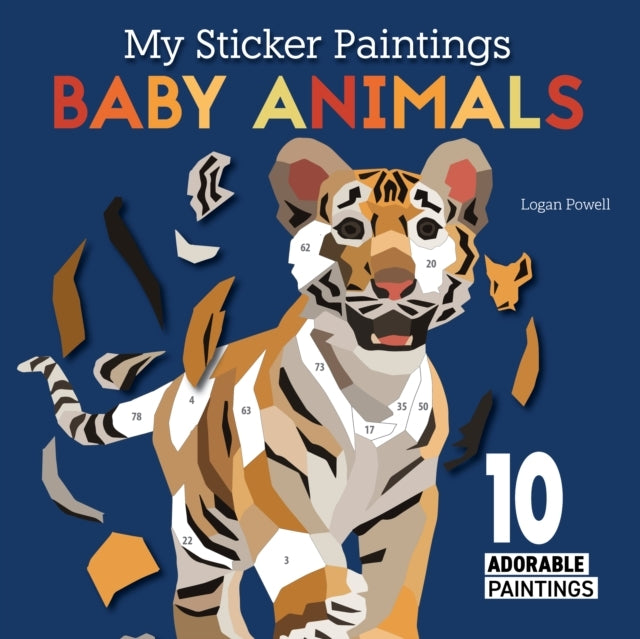 My Sticker Paintings Baby Animals10 Adorable Paintings