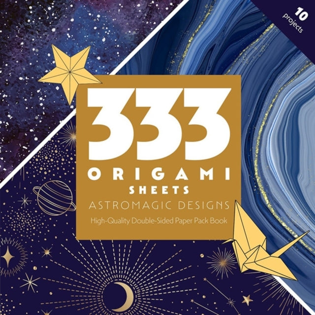333 Origami Sheets Astromagic Designshigh-quality Double-sid