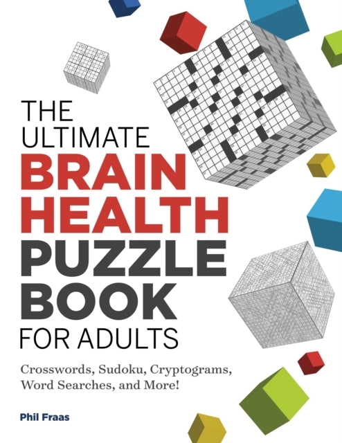The Ultimate Brain Health Puzzle Book for Adultscrosswords