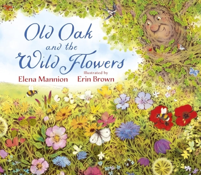 Old Oak And The Wild Flowers