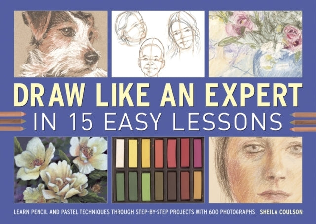 Draw Like An Expert In 15 Easy Lessons Learn Pencil and Past