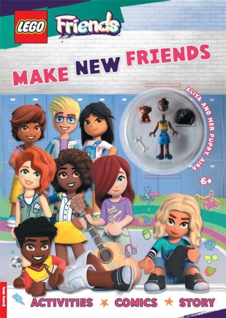 Lego® Friends: Make New Friends Activity Book With Aliya Min
