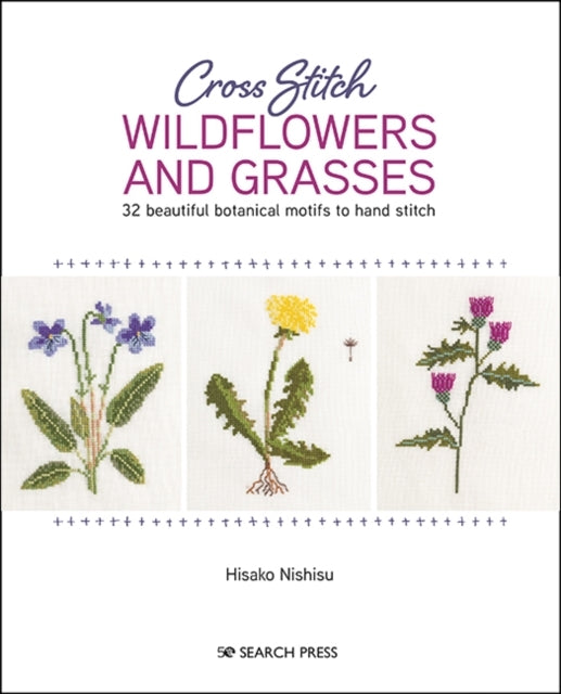 Cross Stitch Wildflowers and Grasses32 Beautiful Botanical M