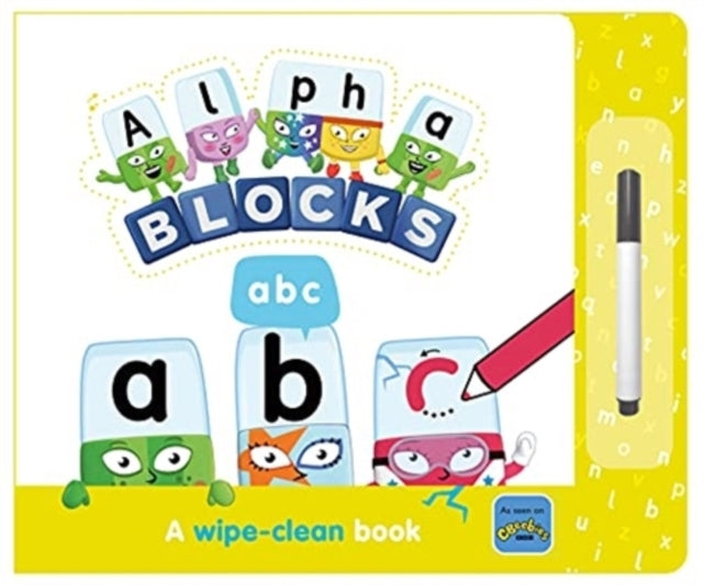 Alphablocks Abc A Wipe-Clean Book
