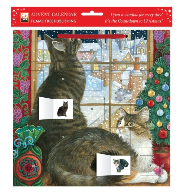 Ivory Cats By Lesley Anne Ivory: Christmas Window Advent Cal