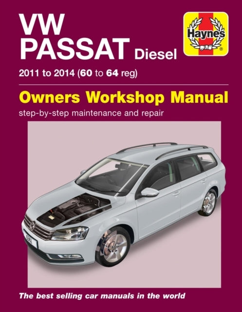 Volkswagen Passat Diesel (11-14) 60 to 64 Haynes Repair Manu
