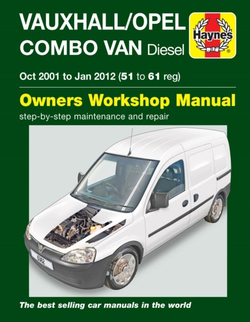 Vauxhall/opel Combo Diesel Van (oct 2001 to Jan 2012) 51 to