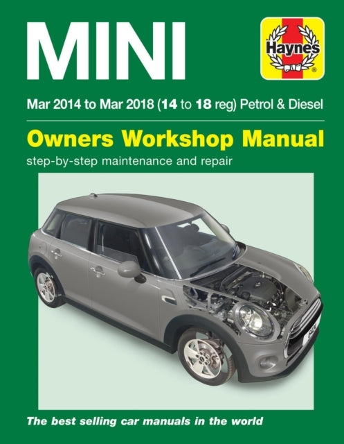 Mini Petrol & Diesel Mar '14 - '18 Haynes Repair Manualcompl