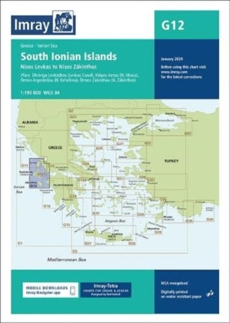 G12 South Ionian Islandsnisos Levkas To Nisos Zakinthos