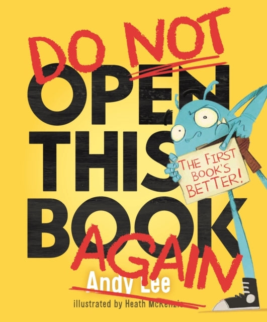 DO NOT OPEN THIS BOOK AGAIN