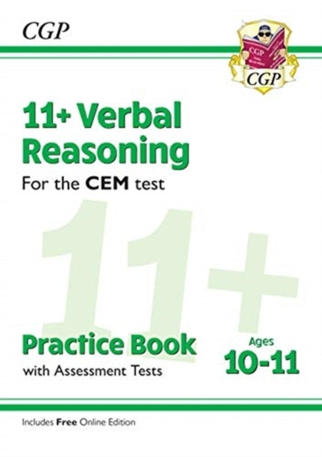 11+ Cem Verbal Reasoning Practice Book & Assessment Tests -