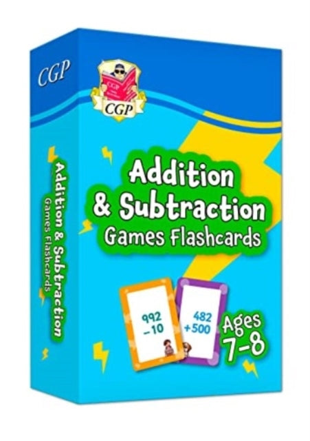 Addition & Subtraction Games Flashcards For Ages 7-8 (Year 3