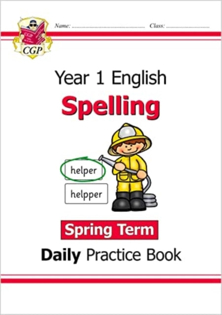 Ks1 Spelling Year 1 Daily Practice Book Spring Term
