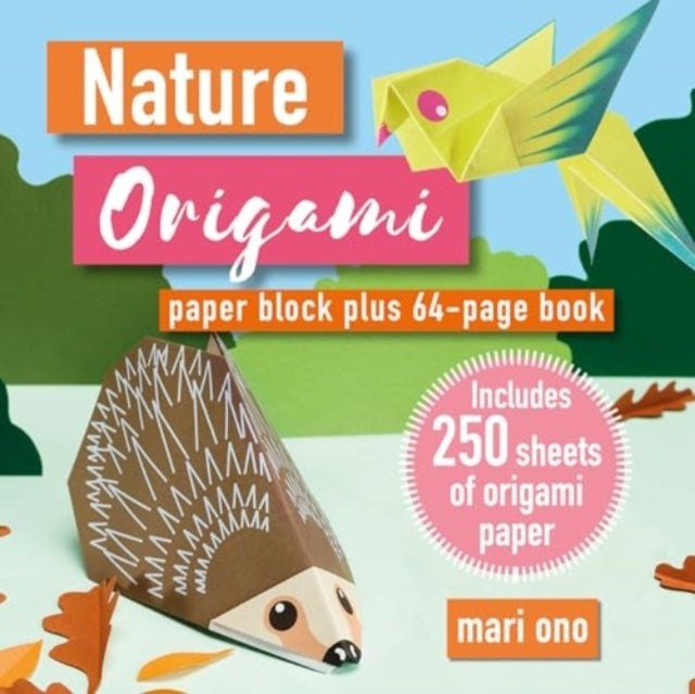 Nature Origamipaper Block Plus 64-Page Book