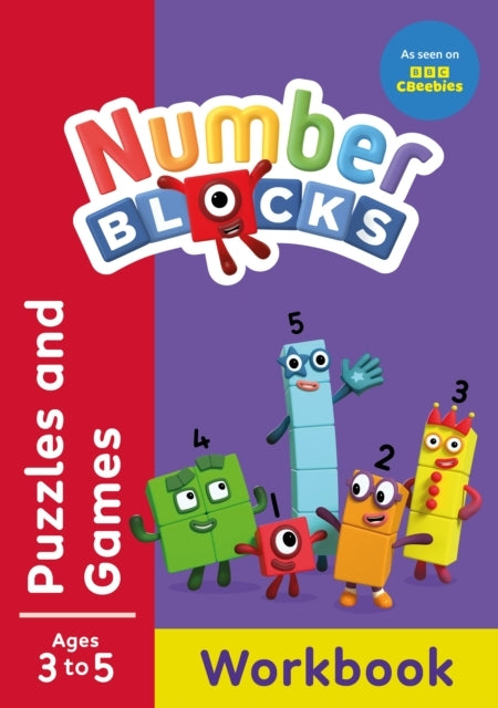 NUMBERBLOCKS PUZZLES AND GAMES (RED LEVEL WORKBOOK)