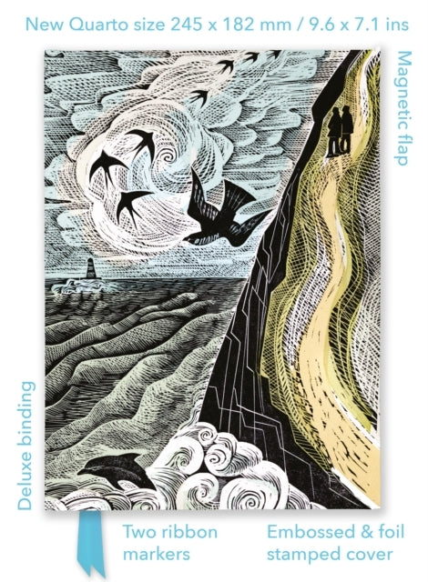 Angela Harding Cornish Path (Foiled Quarto Journal)