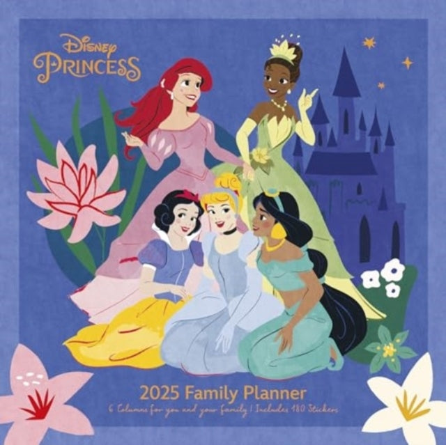 Disney Princess (Princess Stories) 2025 Family Planner Calen