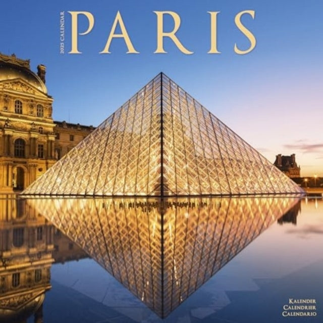 Paris Calendar 2025 Square Travel Wall Calendar - 16 Month