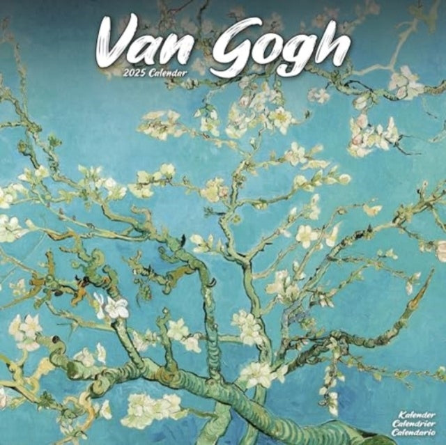 Van Gogh Calendar 2025 Square Artist Wall Calendar - 16 Mont