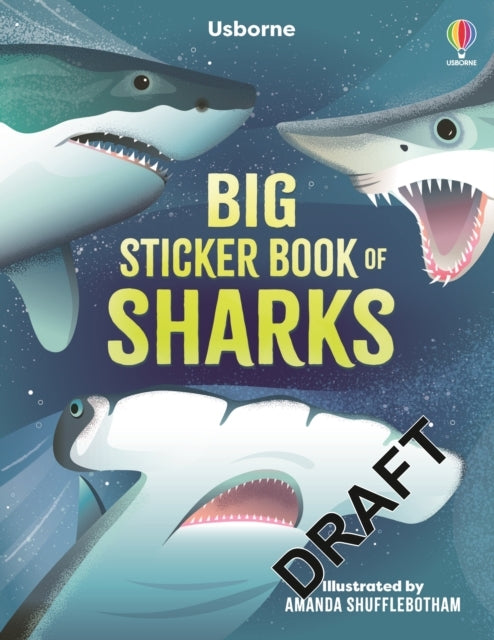 Big Sticker Book Of Sharks