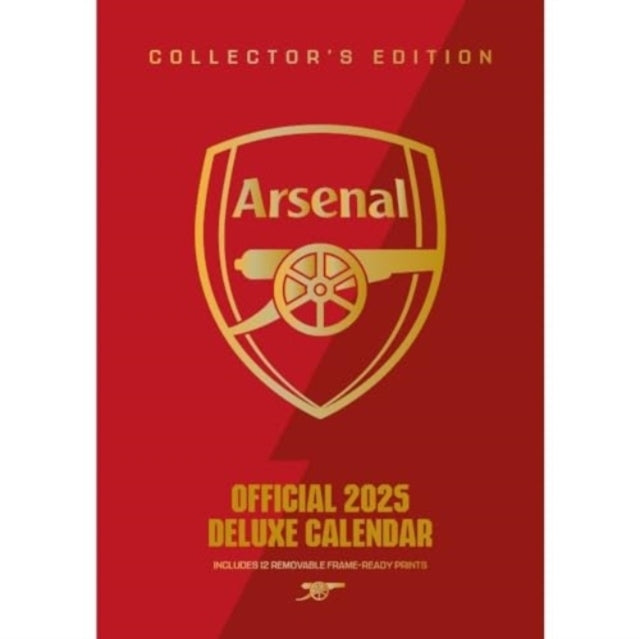 Arsenal Fc A3 Deluxe Calendar 2025