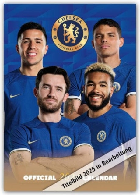 Official Chelsea Fc A3 Calendar 2025