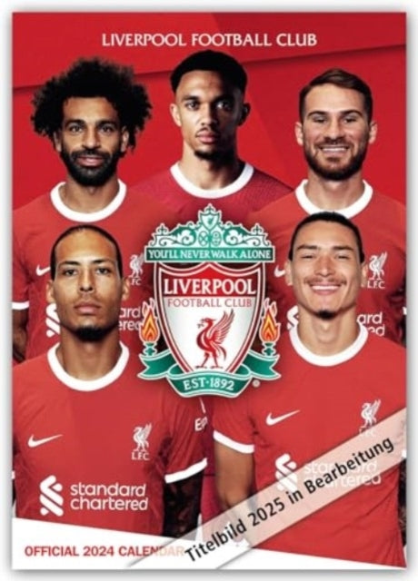 Official Liverpool Fc A3 Calendar 2025