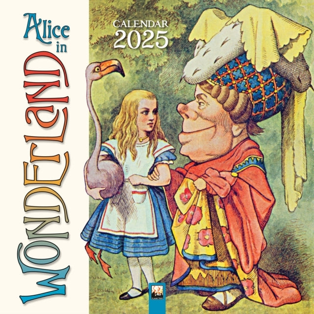 Alice In Wonderland Wall Calendar 2025 (Art Calendar)