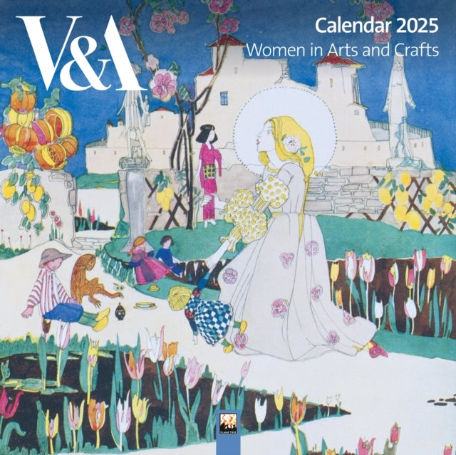 V&A Women In Arts And Crafts Wall Calendar 2025 (Art Calend