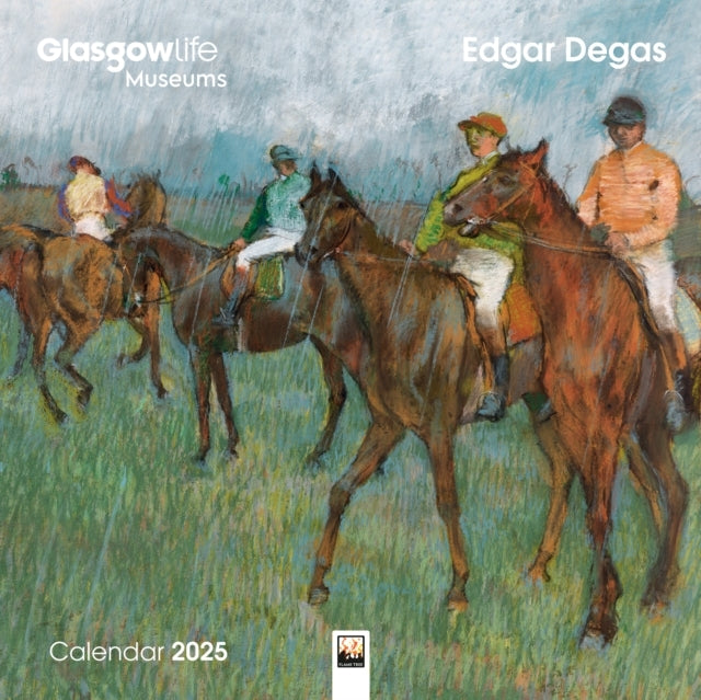 Glasgow Museums Edgar Degas Wall Calendar 2025 (Art Calenda