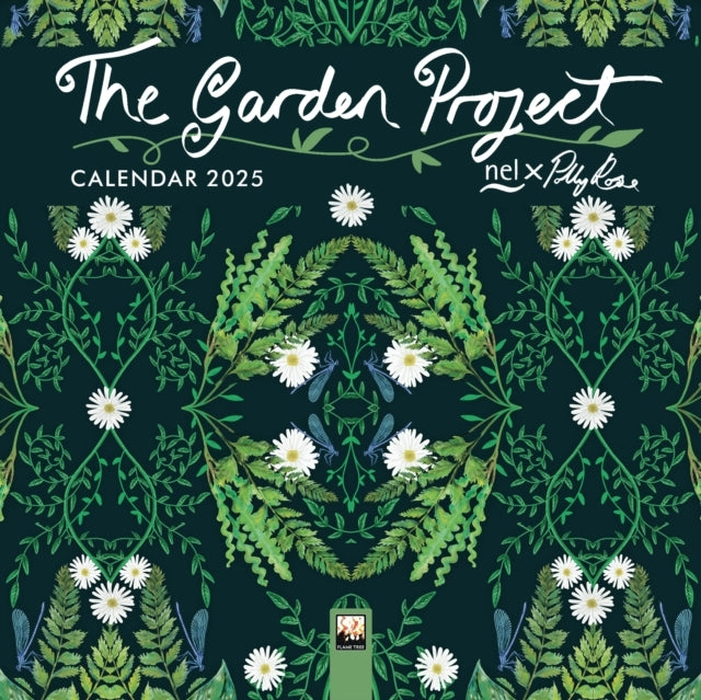 Nel X Polly Rose The Garden Project Mini Wall Calendar 2025