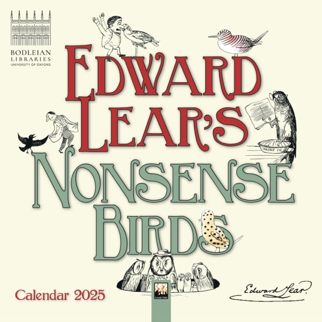 Bodleian Libraries Edward Lear's Nonsense Birds Mini Wall C