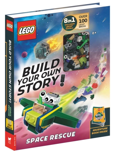 Lego Books Build Your Own Story Space Rescue (with Over 1